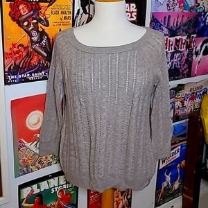 Open Weave Sweater